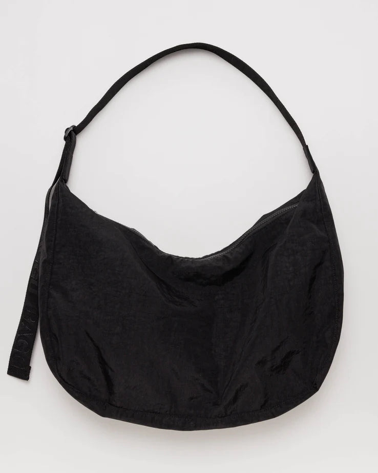 Large Nylon Crescent Bag