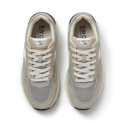 AMIEL S-STRIKE SUEDE MIX - LIGHT GREY