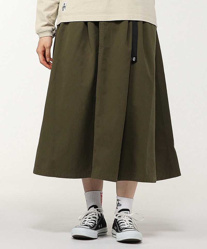 Two Tuck Wide Skirt TC