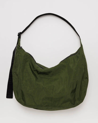 Large Nylon Crescent Bag