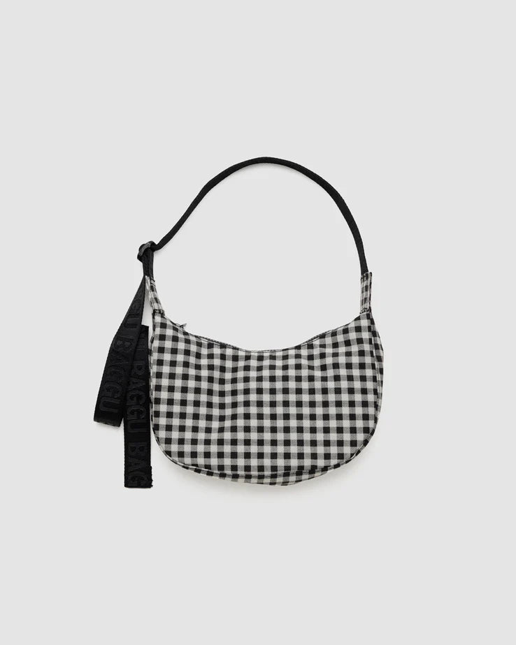 Small Nylon Crescent Bag (37.5" Strap)