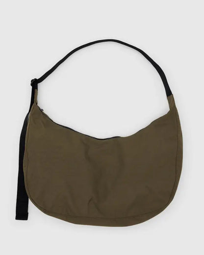 Large Nylon Crescent Bag